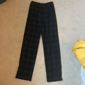 Brandy Melville plaid pants
